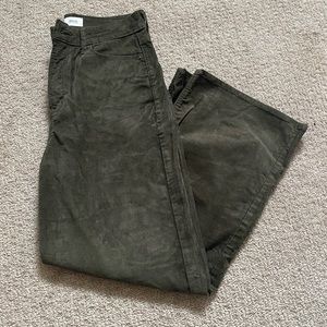 Old navy wide leg corduroy jeans